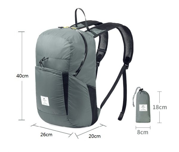 Balo gấp gọn NatureHike 22L NH17A017-B - Hình ảnh 7