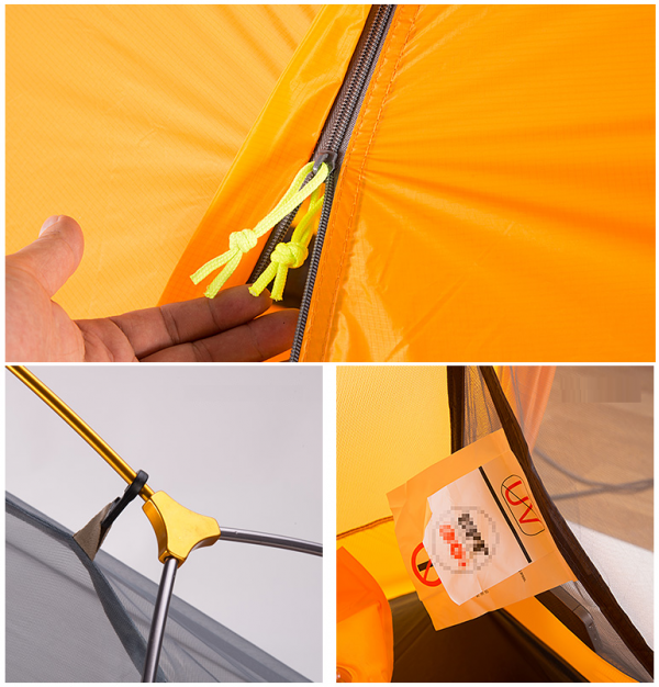Lều đơn NatureHike NH18A095-D 210T - Xanh Đỏ - Hình ảnh 6