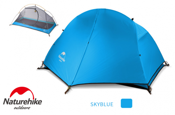 Lều đơn NatureHike NH18A095-D 210T - Xanh Đỏ - Hình ảnh 4