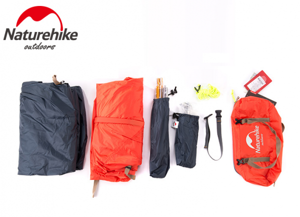 Lều đơn NatureHike NH18A095-D 210T - Xanh Đỏ - Hình ảnh 10