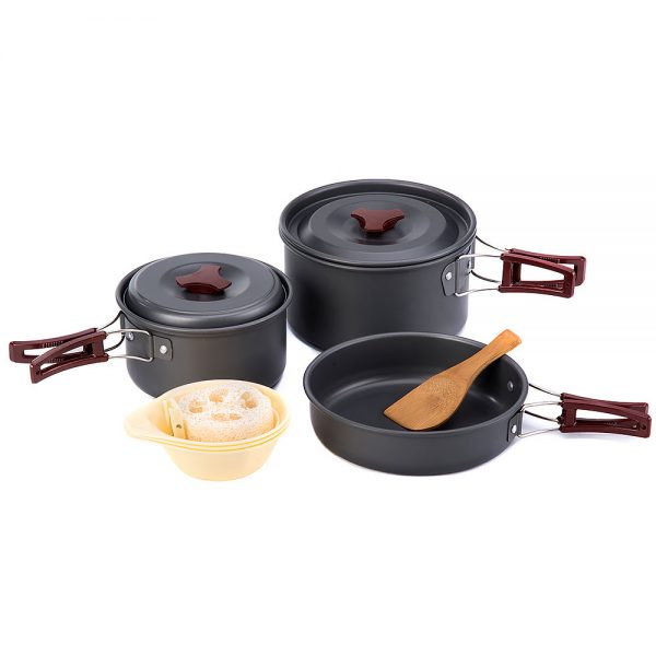 Bộ nồi nấu ăn NatureHike NH15T203G - Hình ảnh 2