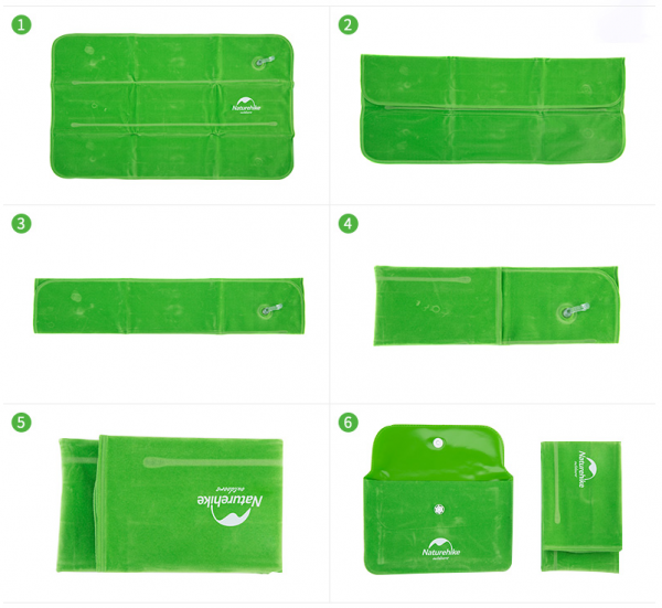 Gối hơi NatureHike - Gối vuông NH18F018-Z - Hình ảnh 9
