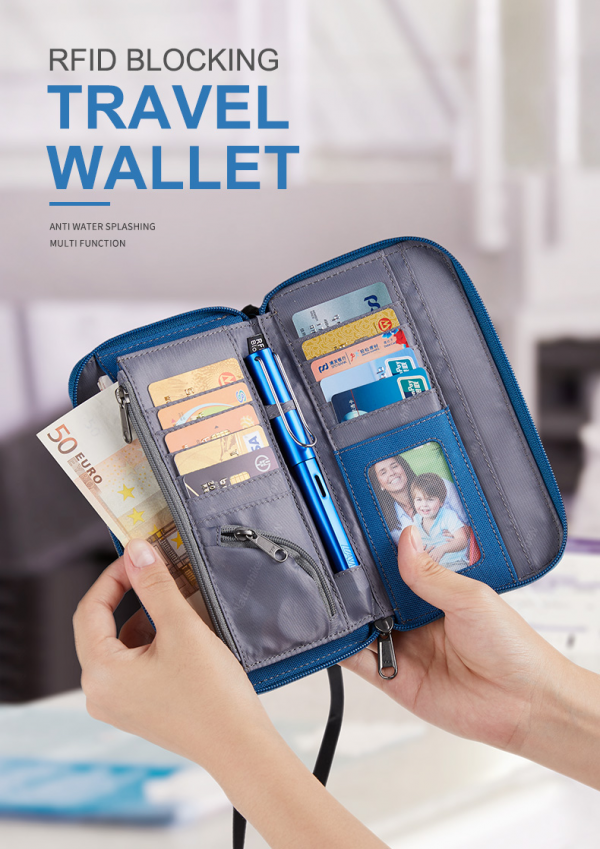 Túi đựng Passport cầm tay NatureHike NH18X020-B RFID Blocking - Hình ảnh 4