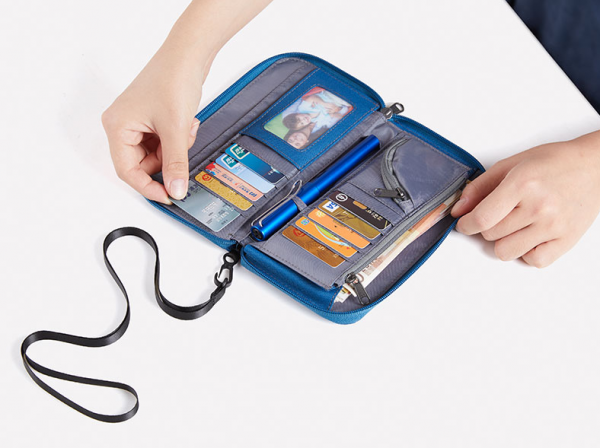 Túi đựng Passport cầm tay NatureHike NH18X020-B RFID Blocking - Hình ảnh 6