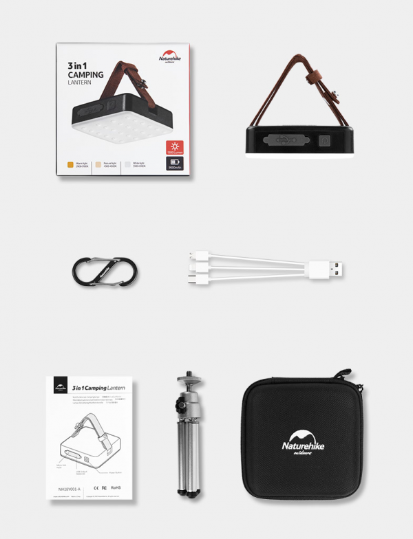 Đèn cắm trại kiêm sạc dự phòng NatureHike NH18Y001-A - Hình ảnh 13