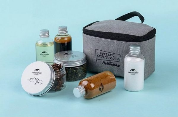 Hộp đựng gia vị NatureHike NH17T011-P (6 in 1) - Hình ảnh 2