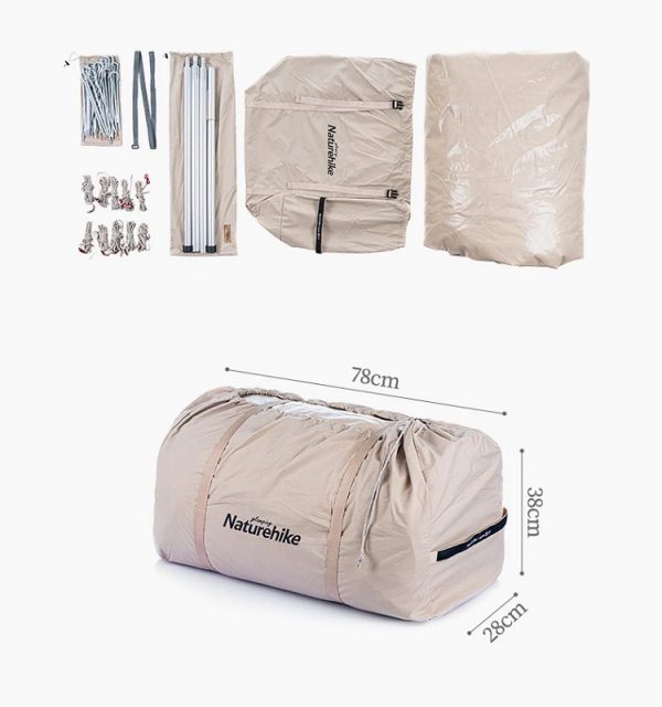 Lều Glamping NatureHike NH20ZP004 - Hình ảnh 10
