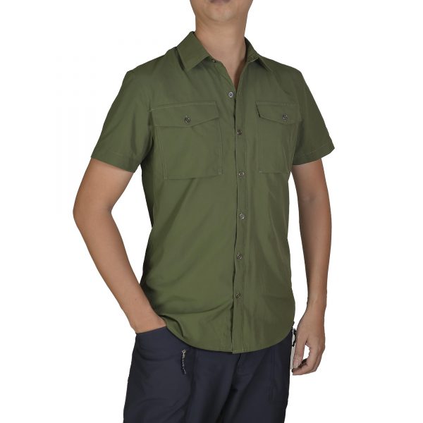 Áo sơ mi cộc tay mau khô KTOM K129 - Hình ảnh 4