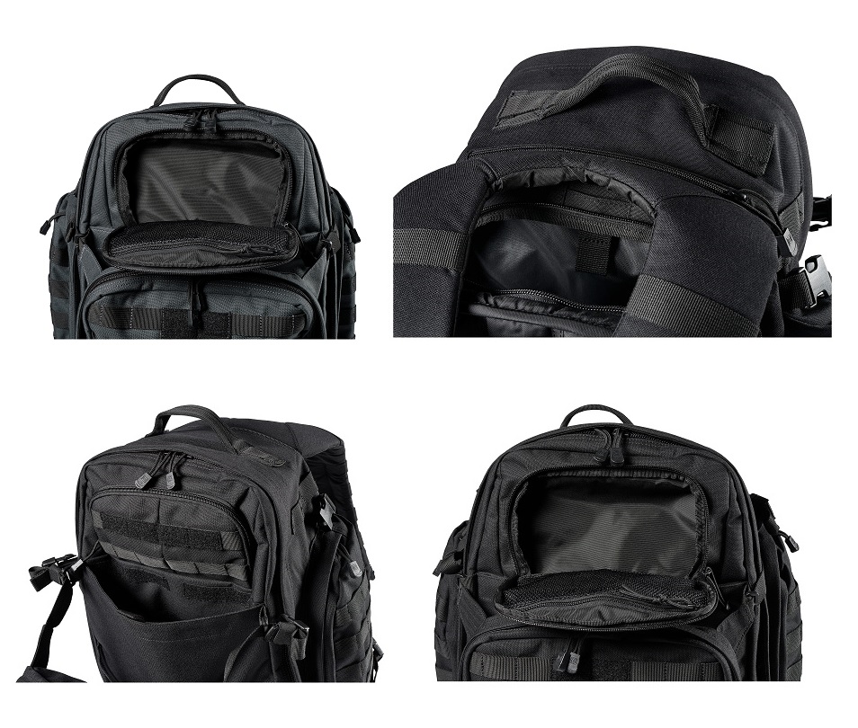 Balo 5.11 Tactical Rush 72 ver 2.0 - Black - Ảnh 7